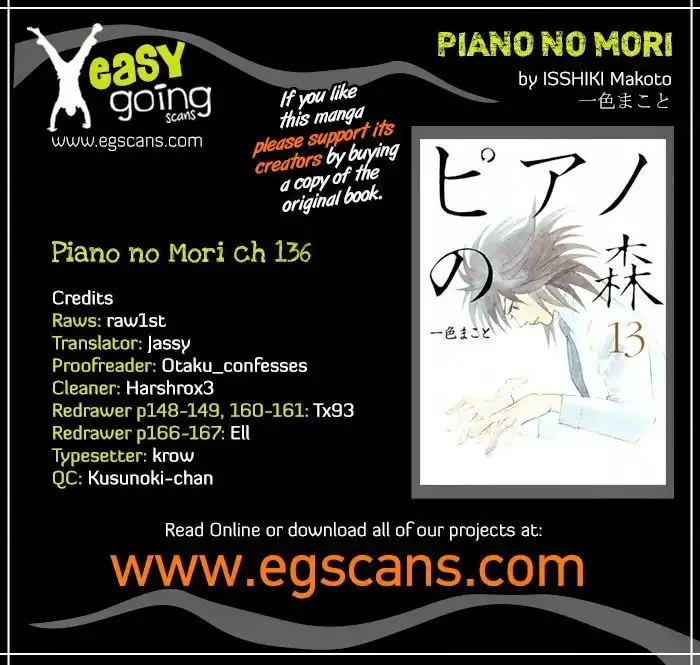 Piano no mori Chapter 136 1